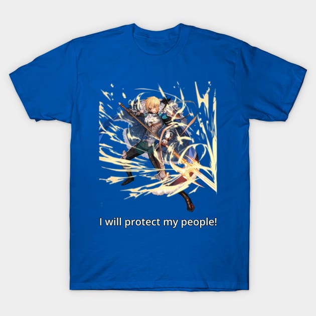 Brave Dimitri T-Shirt by Ven's Designs